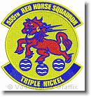 555th Red Horse Squadron - Embroidery Design Sample - Vodmochka Graffix Custom Embroidery Digitizing Services * 500 x 536 * (161KB)