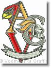 ACV Logo - Embroidery Design Sample - Vodmochka Graffix Custom Embroidery Digitizing Services * 401 x 539 * (81KB)