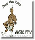 Over The Edge Agility - Embroidery Design Sample - Vodmochka Graffix Custom Embroidery Digitizing Services * 496 x 562 * (51KB)