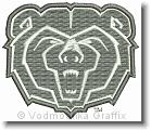 Bear - Embroidery Design Sample - Vodmochka Graffix Custom Embroidery Digitizing Services * 500 x 433 * (69KB)