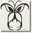 Butterfly - Embroidery Design Sample - Vodmochka Graffix Custom Embroidery Digitizing Services * 500 x 523 * (43KB)