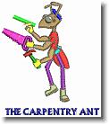 Carpentry Ant  - Embroidery Design Sample - Vodmochka Graffix Custom Embroidery Digitizing Services * 456 x 524 * (54KB)