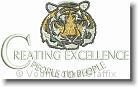 Tiger - Creating Excellence - Embroidery Design Sample - Vodmochka Graffix Custom Embroidery Digitizing Services * 500 x 306 * (38KB)