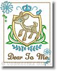 Deer To Me - Embroidery Design Sample - Vodmochka Graffix Custom Embroidery Digitizing Services * 468 x 584 * (99KB)