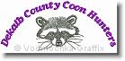 Dekalb County Coon Hunters  - Embroidery Design Sample - Vodmochka Graffix Custom Embroidery Digitizing Services * 500 x 229 * (29KB)