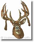 Deer Head  - Embroidery Design Sample - Vodmochka Graffix Custom Embroidery Digitizing Services * 470 x 577 * (69KB)