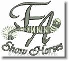 FA Show Horses  - Embroidery Design Sample - Vodmochka Graffix Custom Embroidery Digitizing Services * 500 x 440 * (49KB)