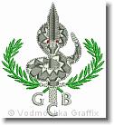 GCB Cobra - Embroidery Design Sample - Vodmochka Graffix Custom Embroidery Digitizing Services * 416 x 460 * (32KB)