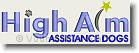 High Aim Assistance Dogs - Embroidery Design Sample - Vodmochka Graffix Custom Embroidery Digitizing Services * 500 x 171 * (22KB)