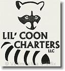 Lil' Coon Charters - Embroidery Design Sample - Vodmochka Graffix Custom Embroidery Digitizing Services * 500 x 543 * (48KB)