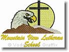 Mountain View Lutheran School - Embroidery Design Sample - Vodmochka Graffix Custom Embroidery Digitizing Services * 500 x 372 * (36KB)