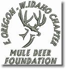 Mule Deer Foundation  - Embroidery Design Sample - Vodmochka Graffix Custom Embroidery Digitizing Services * 500 x 527 * (65KB)