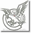 Night Hawks  - Embroidery Design Sample - Vodmochka Graffix Custom Embroidery Digitizing Services * 500 x 523 * (57KB)