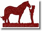 Rockin Horse - Embroidery Design Sample - Vodmochka Graffix Custom Embroidery Digitizing Services * 500 x 356 * (30KB)