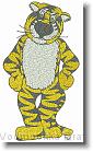 Tiger Mascot - Embroidery Design Sample - Vodmochka Graffix Custom Embroidery Digitizing Services * 336 x 574 * (83KB)