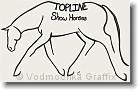 Topline Show Horses - Embroidery Design Sample - Vodmochka Graffix Custom Embroidery Digitizing Services * 500 x 317 * (24KB)