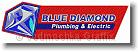 Blue Diamond Plumbing - Embroidery Design Sample - Vodmochka Graffix Custom Embroidery Digitizing Services * 500 x 169 * (33KB)