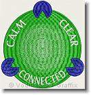 Calm Clear Connected - Embroidery Design Sample - Vodmochka Graffix Custom Embroidery Digitizing Services * 500 x 520 * (116KB)