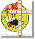 Cross - Embroidery Design Sample - Vodmochka Graffix Custom Embroidery Digitizing Services * 404 x 454 * (41KB)