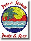 Desert Springs Pools & Spas - Embroidery Design Sample - Vodmochka Graffix Custom Embroidery Digitizing Services * 343 x 452 * (42KB)