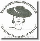 Elegant Ladies - Embroidery Design Sample - Vodmochka Graffix Custom Embroidery Digitizing Services * 500 x 516 * (53KB)