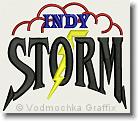 Indy Storm - Embroidery Design Sample - Vodmochka Graffix Custom Embroidery Digitizing Services * 500 x 437 * (51KB)