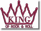 King of Rock & Roll - Embroidery Design Sample - Vodmochka Graffix Custom Embroidery Digitizing Services * 500 x 377 * (29KB)