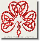 Mackeys Clover - Embroidery Design Sample - Vodmochka Graffix Custom Embroidery Digitizing Services * 500 x 516 * (85KB)