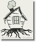 Ski Shack House - Embroidery Design Sample - Vodmochka Graffix Custom Embroidery Digitizing Services * 500 x 584 * (63KB)