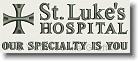 St. Luke's Hospital - Embroidery Design Sample - Vodmochka Graffix Custom Embroidery Digitizing Services * 500 x 208 * (27KB)