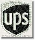 UPS Shield - Embroidery Design Sample - Vodmochka Graffix Custom Embroidery Digitizing Services * 500 x 561 * (89KB)