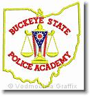 Buckeye Police - Embroidery Design Sample - Vodmochka Graffix Custom Embroidery Digitizing Services * 500 x 530 * (74KB)