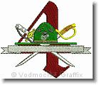 Fourth Recruit Training Battalion - Embroidery Design Sample - Vodmochka Graffix Custom Embroidery Digitizing Services * 467 x 401 * (55KB)