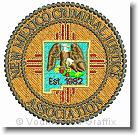 New Mexico Criminal Justice - Embroidery Design Sample - Vodmochka Graffix Custom Embroidery Digitizing Services * 412 x 404 * (54KB)