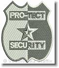 PRO-TECT Security - Embroidery Design Sample - Vodmochka Graffix Custom Embroidery Digitizing Services * 464 x 537 * (104KB)