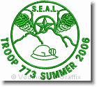 Troop 773 Seal - Embroidery Design Sample - Vodmochka Graffix Custom Embroidery Digitizing Services * 500 x 446 * (73KB)