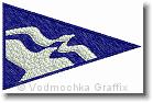 Blue Burgee - Embroidery Design Sample - Vodmochka Graffix Custom Embroidery Digitizing Services * 474 x 314 * (51KB)