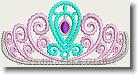 Crown Royalty - Embroidery Design Sample - Vodmochka Graffix Custom Embroidery Digitizing Services * 500 x 260 * (50KB)