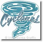 Cyclones - Embroidery Design Sample - Vodmochka Graffix Custom Embroidery Digitizing Services * 500 x 491 * (79KB)