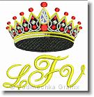 LFV Beauty Pegeant Crown - Embroidery Design Sample - Vodmochka Graffix Custom Embroidery Digitizing Services * 500 x 515 * (82KB)