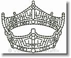 Miss WAOT Crown - Embroidery Design Sample - Vodmochka Graffix Custom Embroidery Digitizing Services * 500 x 400 * (57KB)