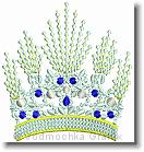 National Miss Pageant Crown - Embroidery Design Sample - Vodmochka Graffix Custom Embroidery Digitizing Services * 500 x 525 * (94KB)