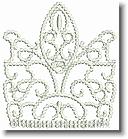 Miss United Nation Crown - Embroidery Design Sample - Vodmochka Graffix Custom Embroidery Digitizing Services * 496 x 537 * (79KB)