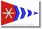 RSPS Burgee - Embroidery Design Sample - Vodmochka Graffix Custom Embroidery Digitizing Services * 468 x 319 * (45KB)