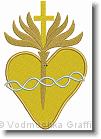 Sacred Heart - Embroidery Design Sample - Vodmochka Graffix Custom Embroidery Digitizing Services * 412 x 580 * (76KB)