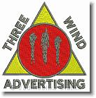 Three Wind Advertising - Embroidery Design Sample - Vodmochka Graffix Custom Embroidery Digitizing Services * 465 x 469 * (86KB)