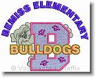 Bemiss Elementary Bulldogs - Embroidery Design Sample - Vodmochka Graffix Custom Embroidery Digitizing Services * 500 x 401 * (73KB)