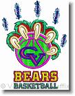 CV Bears Basketball - Embroidery Design Sample - Vodmochka Graffix Custom Embroidery Digitizing Services * 412 x 534 * (98KB)