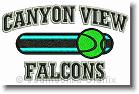 Canyon View Falcons - Embroidery Design Sample - Vodmochka Graffix Custom Embroidery Digitizing Services * 500 x 330 * (28KB)