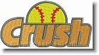 Crush Baseball - Embroidery Design Sample - Vodmochka Graffix Custom Embroidery Digitizing Services * 500 x 269 * (52KB)